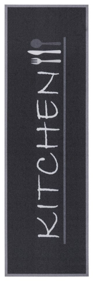 HANSE Home Küchenläufer Kitchen Cutlery, rechteckig, Höhe: 3 mm, Läufer, Rutschfest, Küchenteppich, Küche, Teppich, Pflegeleicht – Bild 2 von 5