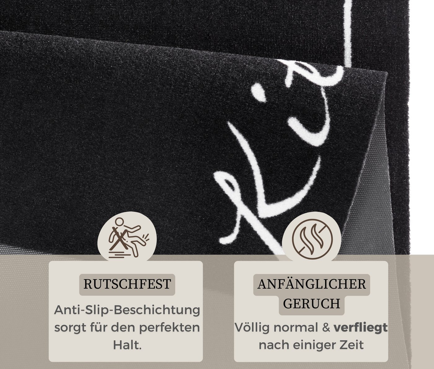 HANSE Home Küchenläufer Kitchen Herz, rechteckig, Höhe: 5 mm, Läufer, Rutschfest, Küchenteppich, Küche, Teppich, Pflegeleicht – Bild 5 von 5