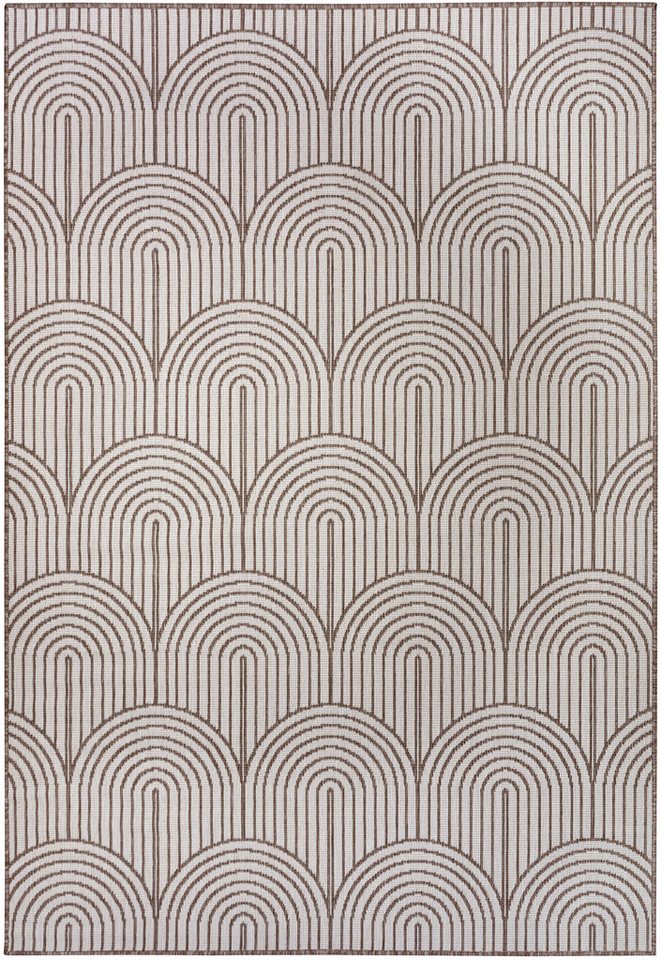 HANSE Home Outdoorteppich Pangli, Wendeteppich, rechteckig, Höhe: 5 mm, In-& Outdoor, Teppich, Wetterfest, Balkon, Garten, Wohnzimmer, Modern – Bild 2 von 5