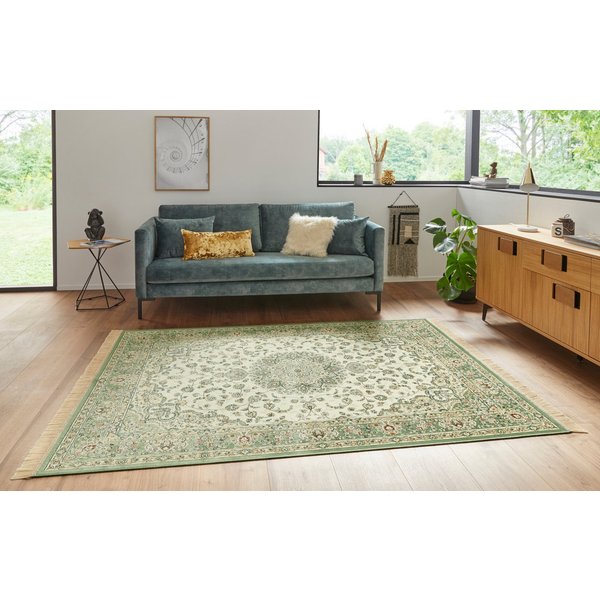 HANSE Home Teppich Antik Nain, rechteckig, Höhe: 5 mm, Orientalisch mit Fransen, Orient, Wohnzimmer, Schlafzimmer, Esszimmer