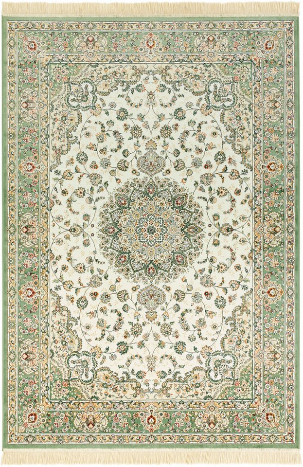 HANSE Home Teppich Antik Nain, rechteckig, Höhe: 5 mm, Orientalisch mit Fransen, Orient, Wohnzimmer, Schlafzimmer, Esszimmer – Bild 2 von 5