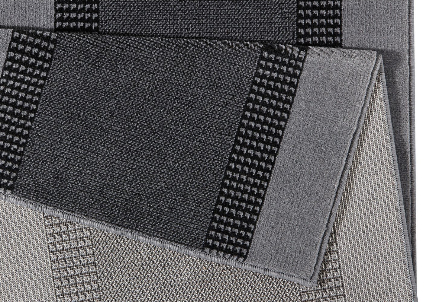 HANSE Home Teppich Band, rechteckig, Höhe: 9 mm, Kurzflor, weich, Läufer Größen, Wohnzimmer, Schlafzimmer, Esszimmer – Bild 5 von 5