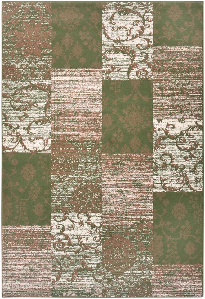 HANSE Home Teppich Bloques, rechteckig, Höhe: 9 mm, Kurzflor, Weich, Mehrfarbig, Wohnzimmer, Schlafzimmer, Esszimmer – Bild 2 von 5