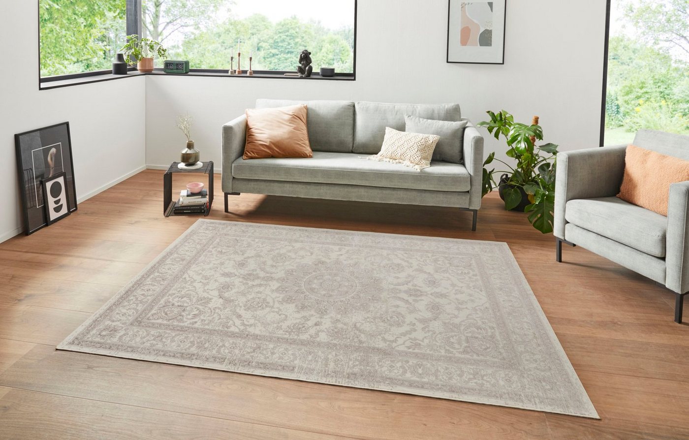 HANSE Home Teppich Briar, rechteckig, Höhe: 6 mm, Samt, Orient-Optik, Seiden-Optik, robust, pflegeleicht, gekettelt – Bild 5 von 5