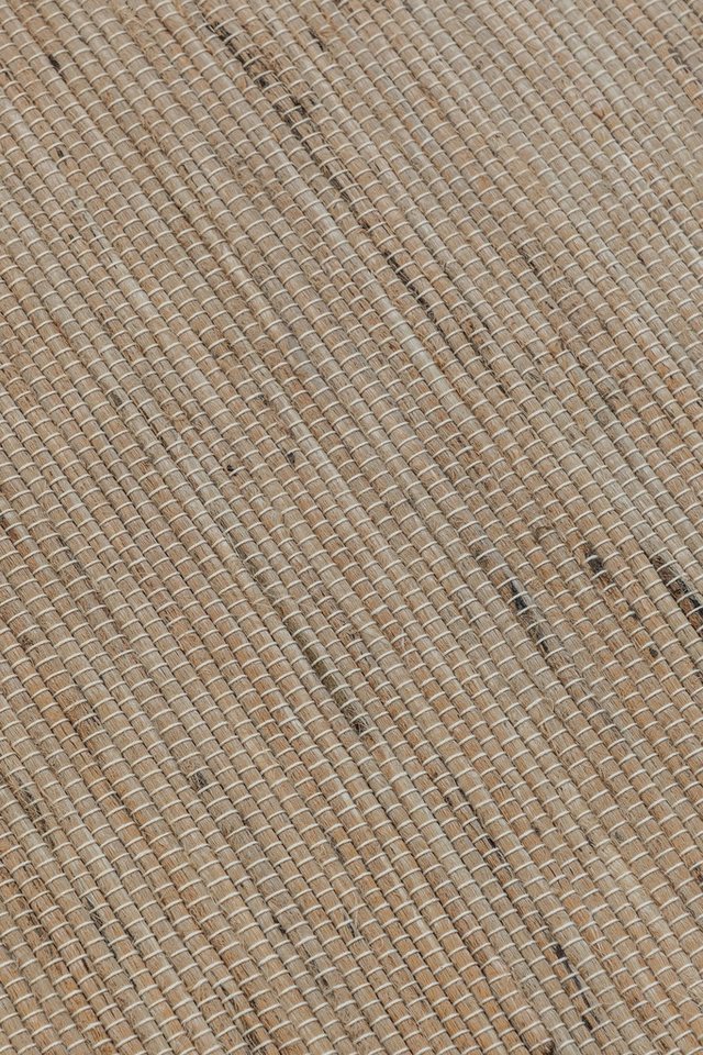 HANSE Home Teppich Dhaka Juteteppich, rechteckig, Höhe: 5 mm, Läufer, handgewebt, Jute, Wolle, Natur, Wohnzimmer, Flur, Klassisch – Bild 5 von 5