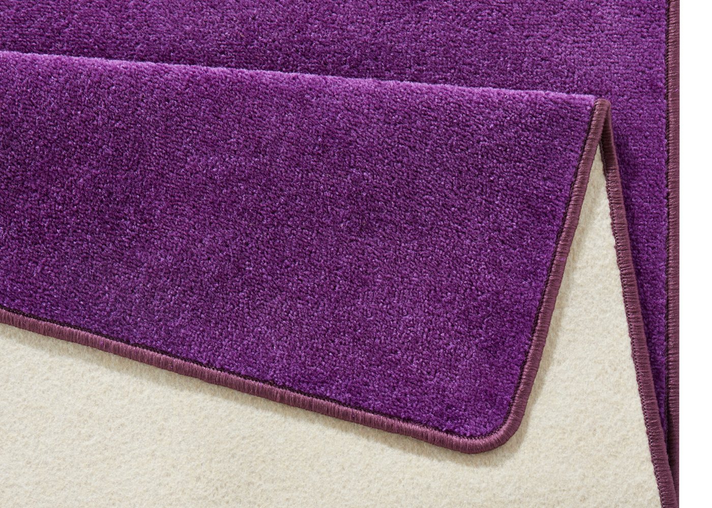 HANSE Home Teppich Fancy, rechteckig, Höhe: 7 mm, Kurzflor, Läufer, uni, gekettelt, Wohnzimmer, Schlafzimmer, Esszimmer – Bild 5 von 5