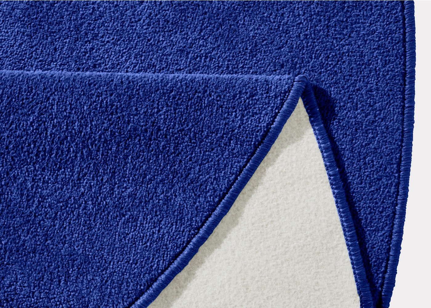 HANSE Home Teppich Fancy, rund, Höhe: 7 mm, Kurzflor, Weich, Einfarbig, Wohnzimmer, Schlafzimmer, Esszimmer – Bild 5 von 5
