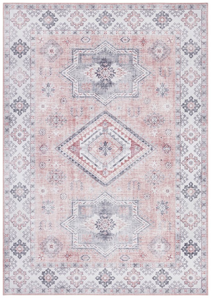 HANSE Home Teppich Gratia, rechteckig, Höhe: 5 mm, Orientalisch, Vintage, Flachgewebe, Läufer, Wohnzimmer, Schlafzimmer – Bild 2 von 5