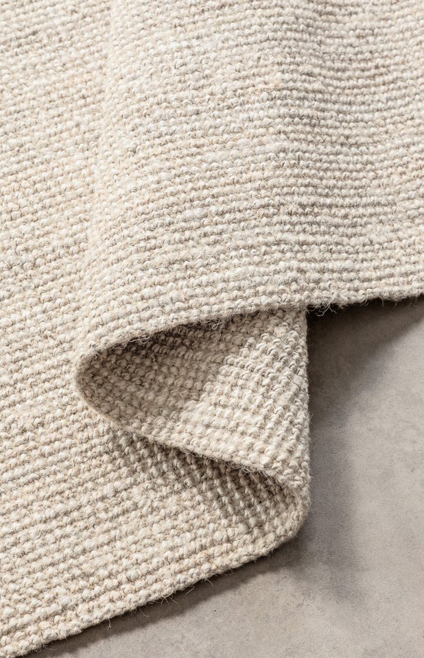 HANSE Home Teppich Jaipur Juteteppich, als Läufer und in Rund, rechteckig, Höhe: 10 mm, 100% Naturfaser, Wohnzimmer, Esszimmer, Schlafzimmer, GRS – Bild 5 von 5