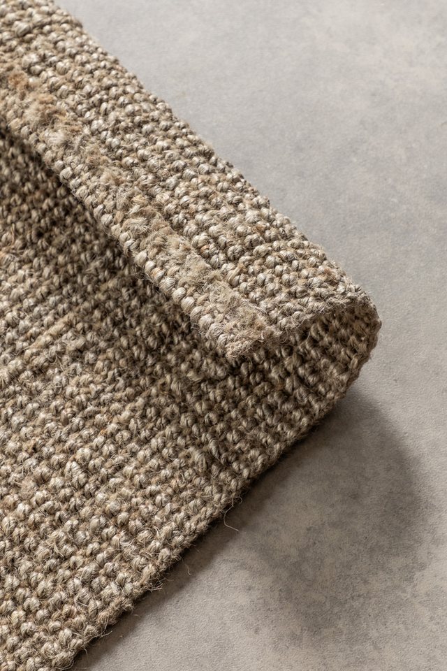 HANSE Home Teppich Jaipur Juteteppich, als Läufer und in Rund, rechteckig, Höhe: 10 mm, 100% Naturfaser, Wohnzimmer, Esszimmer, Schlafzimmer, GRS – Bild 5 von 5