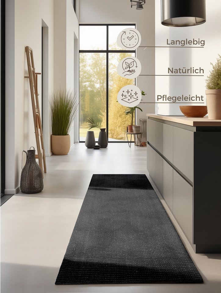 HANSE Home Teppich Jaipur Juteteppich, als Läufer und in Rund, rechteckig, Höhe: 10 mm, 100% Naturfaser, Wohnzimmer, Esszimmer, Schlafzimmer, GRS – Bild 3 von 5