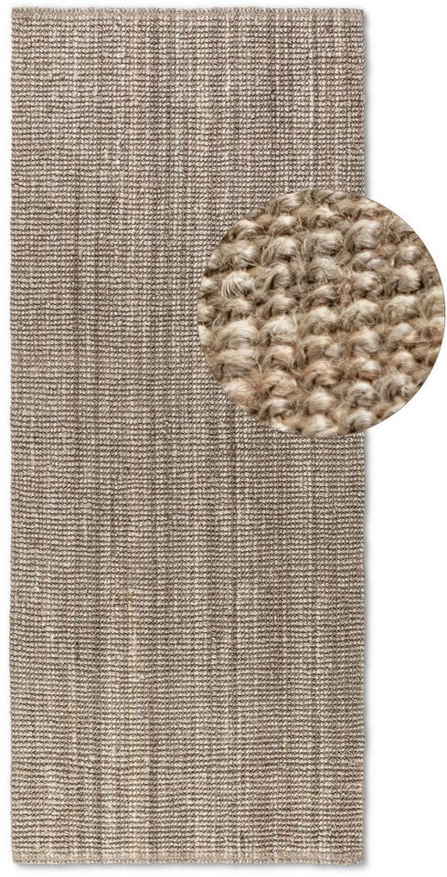 HANSE Home Teppich Jaipur Juteteppich, als Läufer und in Rund, rechteckig, Höhe: 10 mm, 100% Naturfaser, Wohnzimmer, Esszimmer, Schlafzimmer, GRS – Bild 2 von 5