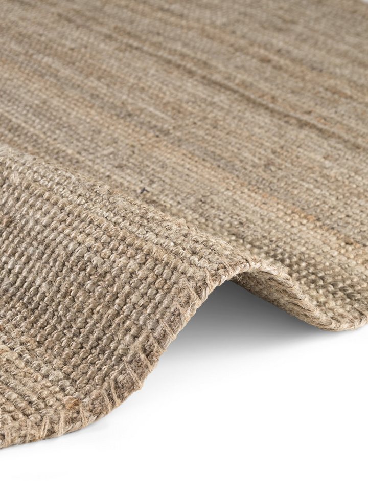 HANSE Home Teppich Jaipur Juteteppich, als Läufer und in Rund, rund, Höhe: 10 mm, 100% Naturfaser, Wohnzimmer, Esszimmer, Schlafzimmer, GRS – Bild 5 von 5