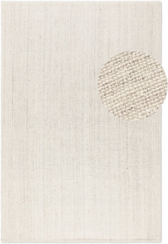 HANSE Home Teppich Jaipur Juteteppich, als Läufer und in Rund, rechteckig, Höhe: 10 mm, 100% Naturfaser, Wohnzimmer, Esszimmer, Schlafzimmer, GRS – Bild 2 von 5