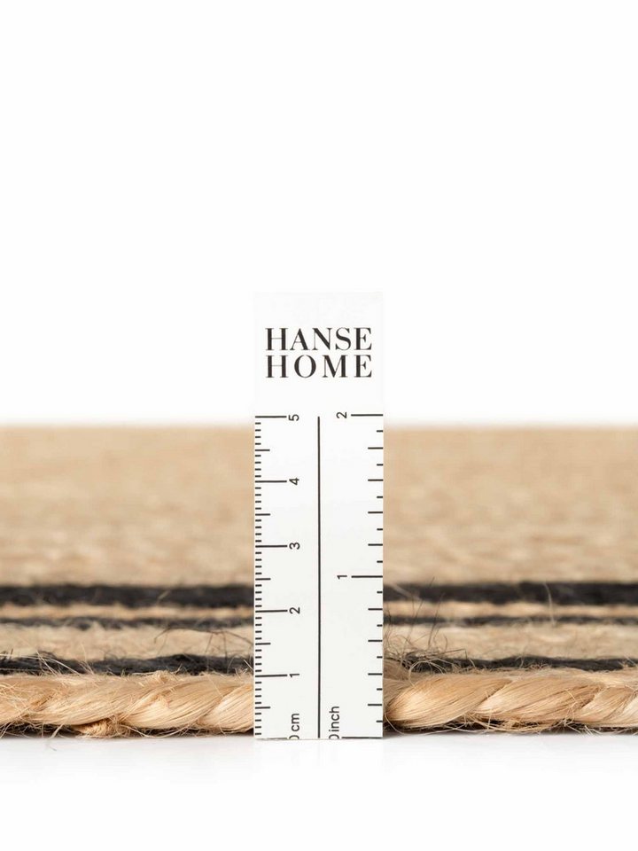 HANSE Home Teppich Looma Juteteppich, rechteckig, Höhe: 7 mm, Handgewebt, Jute Naturteppich, Boho, Wohnzimmer, Schlafzimmer – Bild 4 von 5