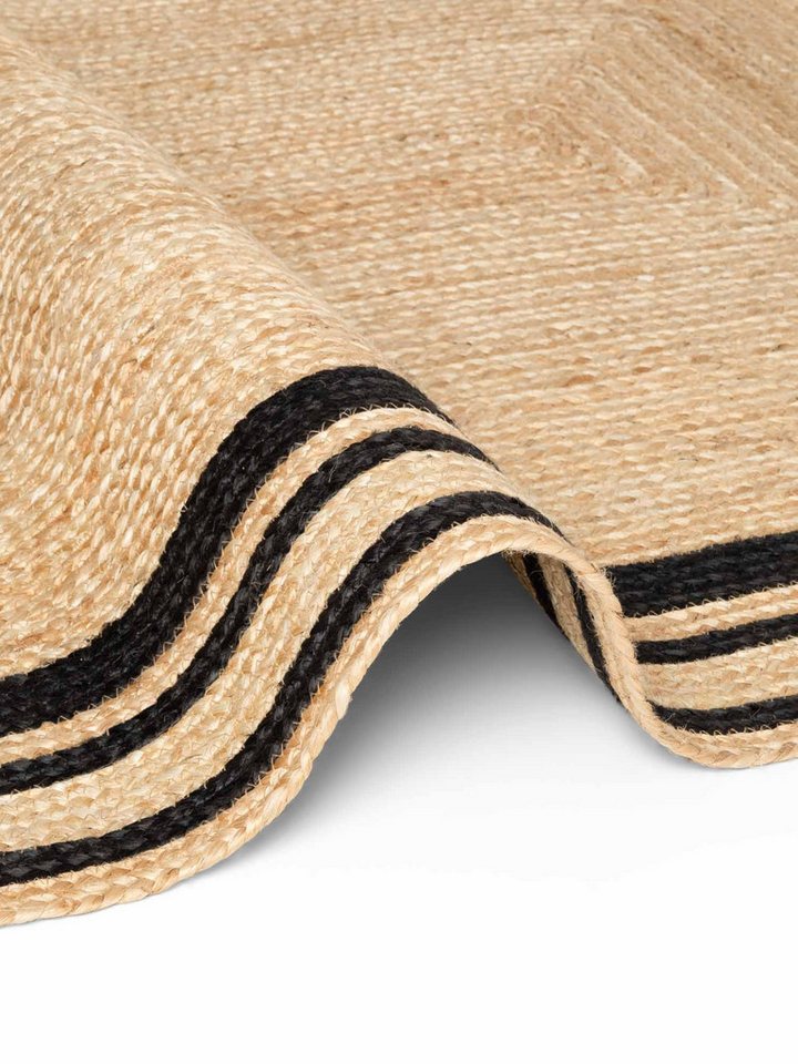 HANSE Home Teppich Looma Juteteppich, rechteckig, Höhe: 7 mm, Handgewebt, Jute Naturteppich, Boho, Wohnzimmer, Schlafzimmer – Bild 5 von 5
