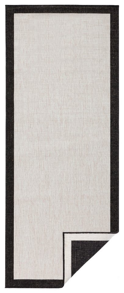 HANSE Home Teppich Panama Wendeteppich, rechteckig, Höhe: 5 mm, In-& Outdoor, Wetterfest, Balkon, Läufer, Wohnzimmer, Wasserfest – Bild 2 von 5