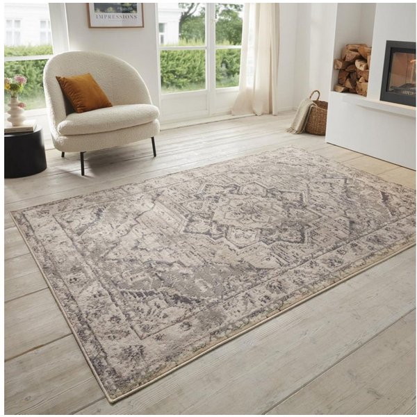 HANSE Home Teppich Sand, rechteckig, Höhe: 8 mm, Kurzflor, Läufer, Orient, Vintage, Wohnzimmer, Schlafzimmer, Esszimmer