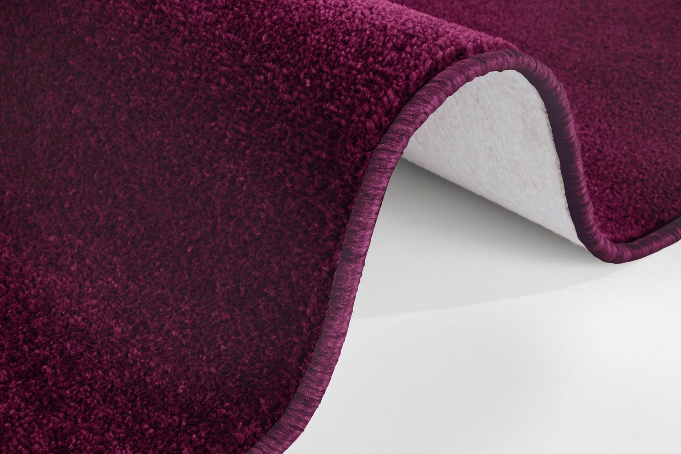 HANSE Home Teppich Shashi, rechteckig, Höhe: 8,5 mm, Kurzflor, Unifarben, Läufer, weich, Esszimmer, Kinderzimmer, Flur – Bild 5 von 5