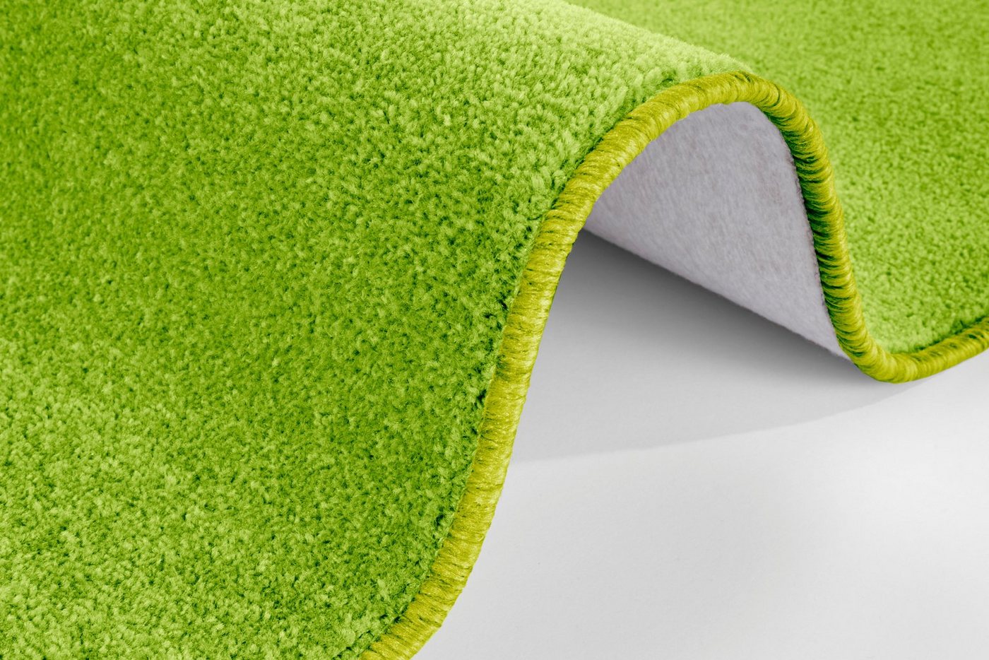 HANSE Home Teppich Shashi, rechteckig, Höhe: 8,5 mm, Kurzflor, Unifarben, Läufer, weich, Esszimmer, Kinderzimmer, Flur – Bild 5 von 5