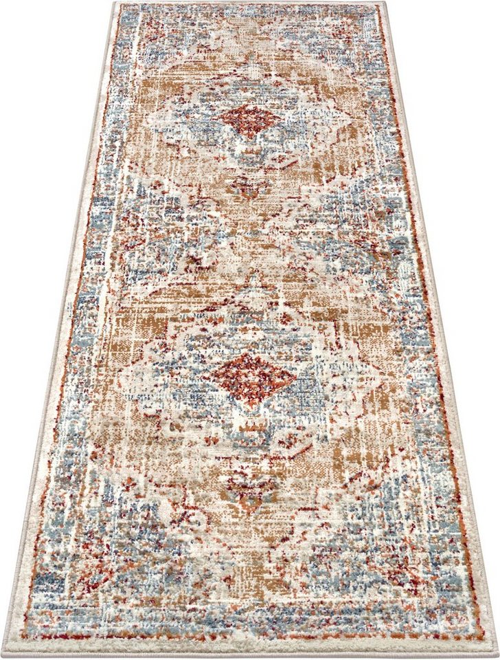 HANSE Home Teppich Strozzi, rechteckig, Höhe: 8 mm, Läufer, Orientalisch, Kurzflor, Wohnzimmer, Schlafzimmer, Esszimmer – Bild 2 von 5