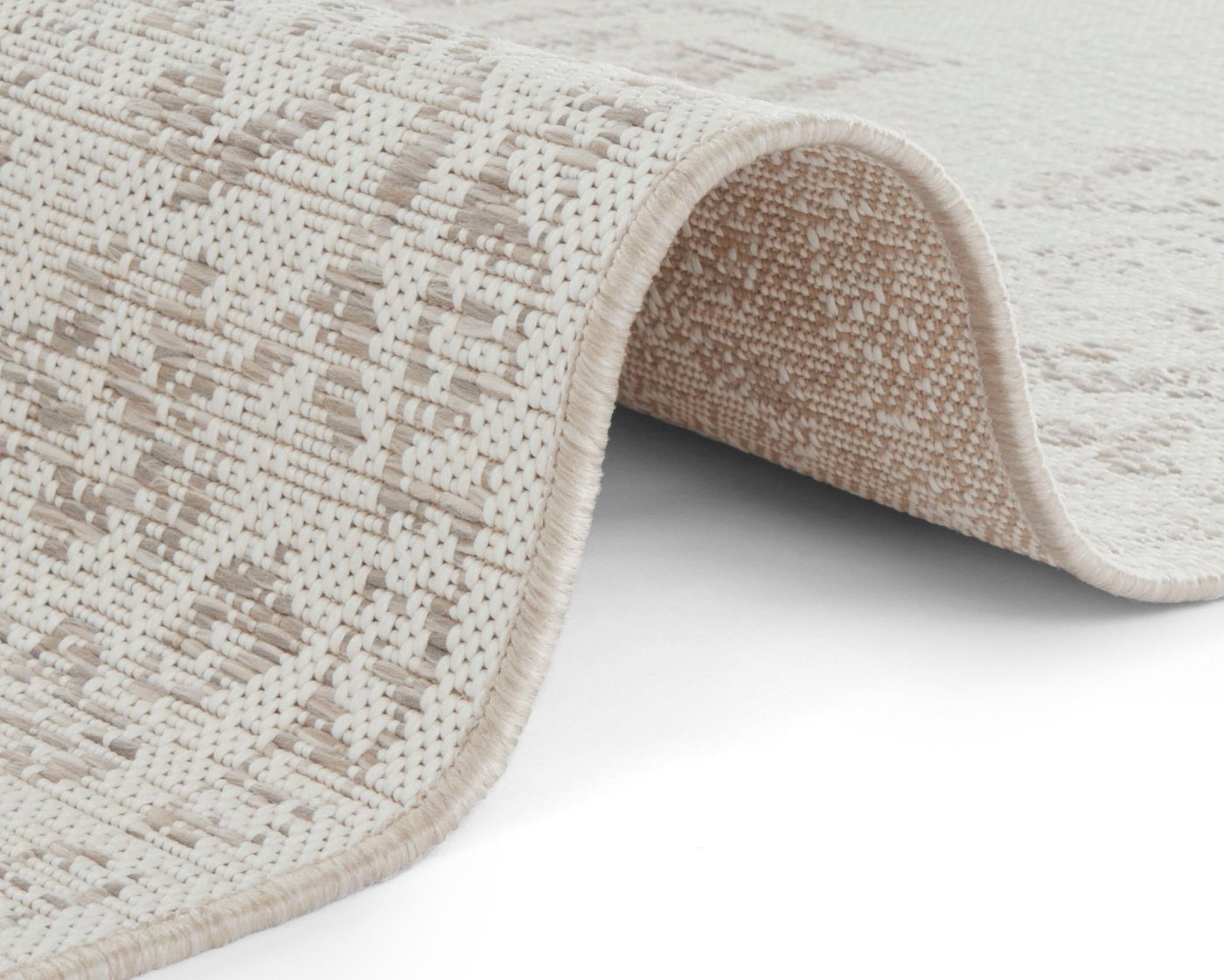 HANSE Home Teppich Tilos, rechteckig, Höhe: 8 mm, In- & Outdoor, Kurzflor, Orientalisch, Vintage, Wohnzimmer, Garten – Bild 5 von 5