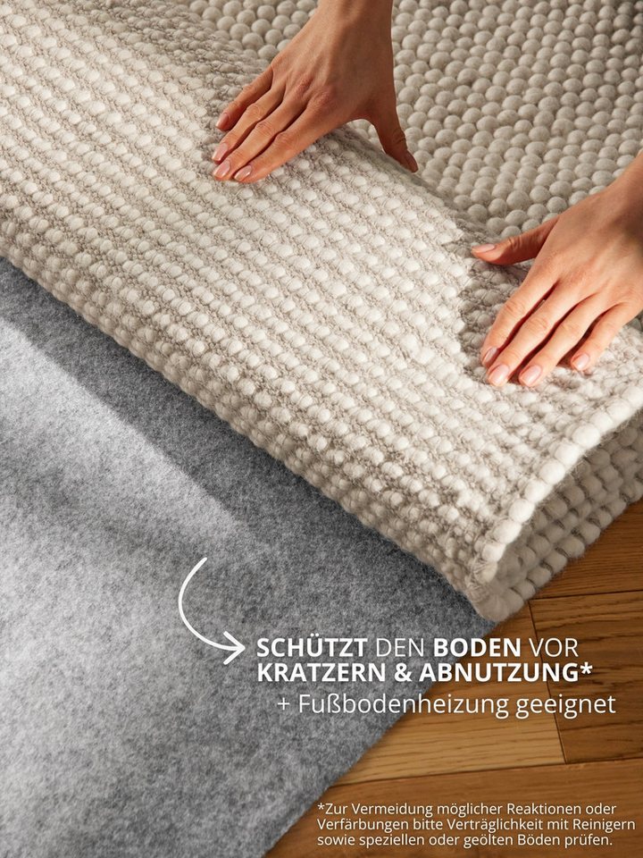 HANSE Home Teppichunterlage Grip, (1-St), Rutschfest, Teppichstop, Antirutsch Gleitschutz, zuschneidbar – Bild 4 von 5