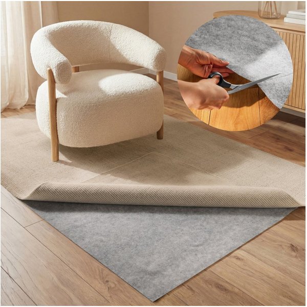 HANSE Home Teppichunterlage Grip, (1-St), Rutschfest, Teppichstop, Antirutsch Gleitschutz, zuschneidbar