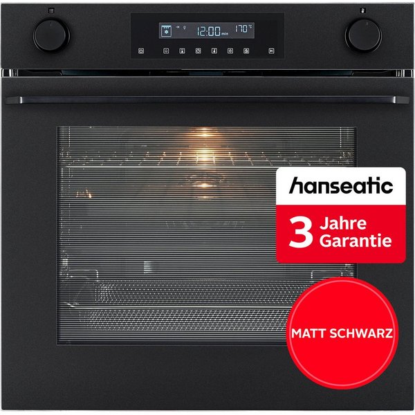 Hanseatic Backofen HBO7214AMB, inkl. 3 Jahre Herstellergarantie