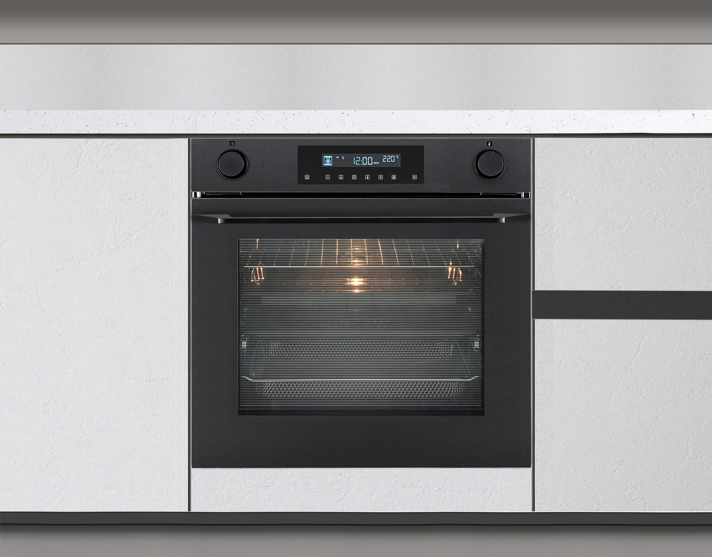 Hanseatic Backofen HBO7214AMB, inkl. 3 Jahre Herstellergarantie – Bild 4 von 5