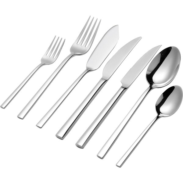 Hanseatic Besteck-Set SMART, wahlweise 30, 42, 60 oder 84 Teile, für 6 oder 12 Personen (84-tlg), 12 Personen, Edelstahl 18/10, in glänzender oder matter Optik,