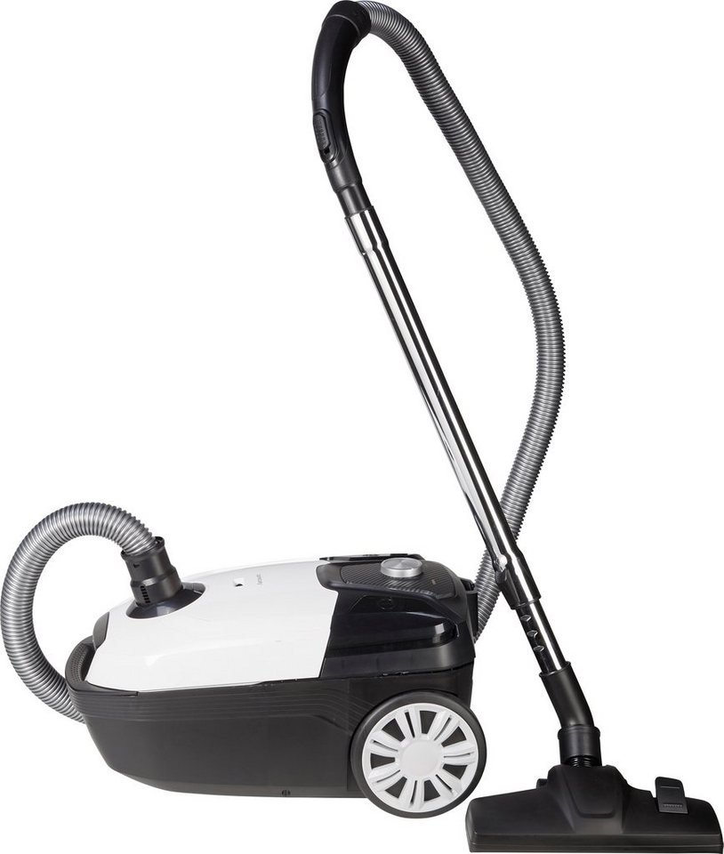 Hanseatic Bodenstaubsauger Carbon Optik, Platzsparend verstaubar, Unter 75dB, 800 W, mit Beutel, inkl. 3 Jahre Herstellergarantie – Bild 3 von 5