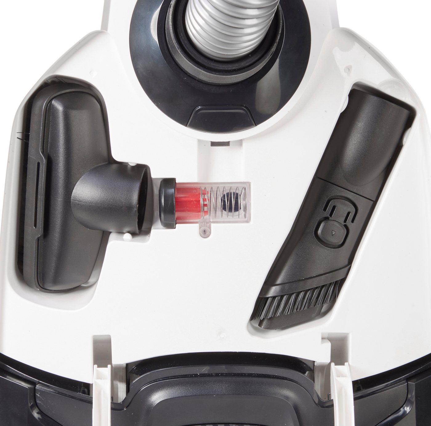 Hanseatic Bodenstaubsauger Carbon Optik, Platzsparend verstaubar, Unter 75dB, 800 W, mit Beutel, inkl. 3 Jahre Herstellergarantie – Bild 5 von 5