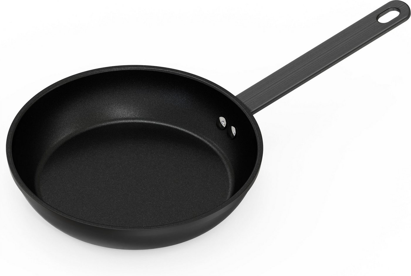 Hanseatic Bratpfanne ALU PRO, Aluminium (1-tlg), Profi Pfanne mit Antihaftbeschichtung, für alle Herdarten, Induktion – Bild 3 von 5