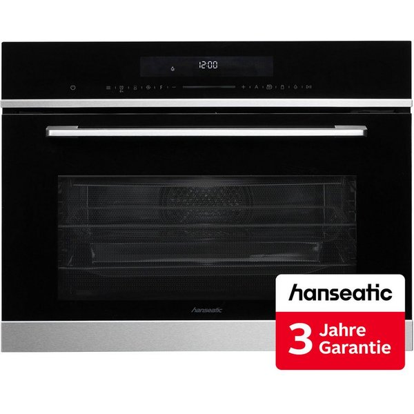 Hanseatic Einbau-Mikrowelle TV950E4AS-T00E00, Grill, Ober-/Unterhitze, Mikrowelle, Heißluft, Unterhitze, inkl. 3 Jahre Herstellergarantie