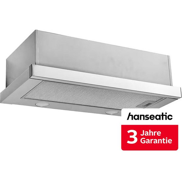 Hanseatic Flachschirmhaube HFSA2S6 inkl. 3 Jahre Herstellergarantie