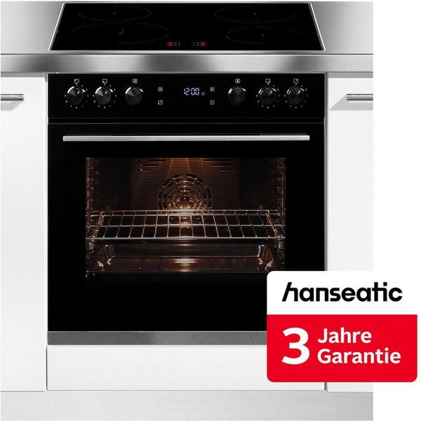 Hanseatic Induktions Herd-Set HBCO7210A1+HI46074CA, inkl. 3 Jahre Herstellergarantie