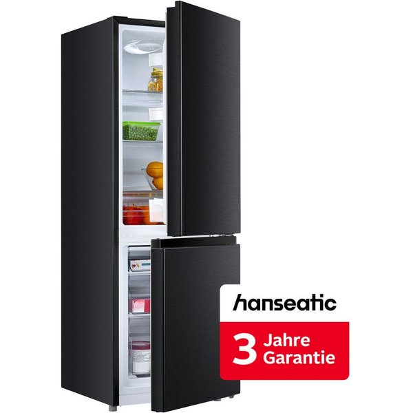Hanseatic Kühl-/Gefrierkombination HKGK14349DBI, 143 cm hoch, 49,5 cm breit, inkl. 3 Jahre Herstellergarantie