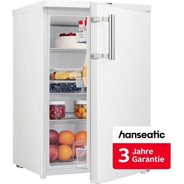 Hanseatic Kühlschrank HKS8555DW, 84,5 cm hoch, 56 cm breit, inkl. 3 Jahre Herstellergarantie