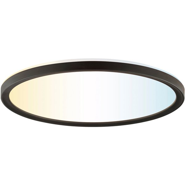 Hanseatic LED Panel DLP220A, CCT - über Fernbedienung, LED fest integriert, warmweiß - kaltweiß, Deckenlampe, Deckenleuchte, dimmbar, CCT über Wandschalter, Bac