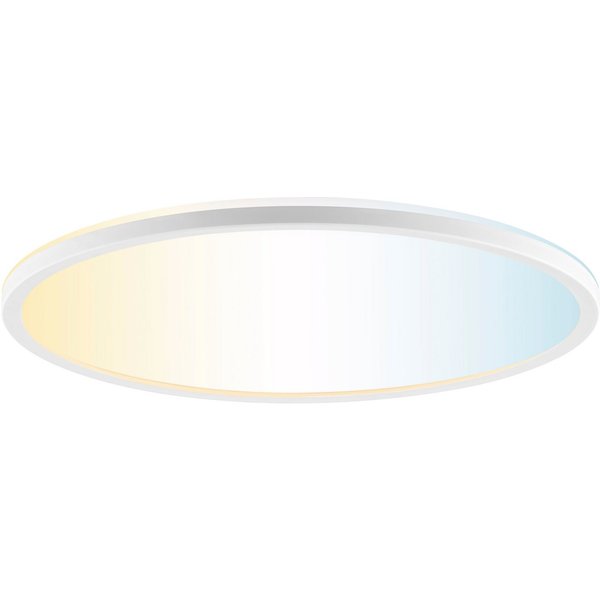 Hanseatic LED Panel DLP220A, CCT - über Fernbedienung, LED fest integriert, warmweiß - kaltweiß, Deckenlampe, Deckenleuchte, dimmbar, CCT über Wandschalter, Bac