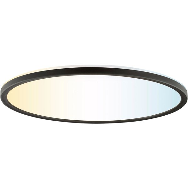 Hanseatic LED Panel DLP220A, CCT - über Fernbedienung, LED fest integriert, warmweiß - kaltweiß, Deckenlampe, Deckenleuchte, dimmbar, CCT über Wandschalter, Bac