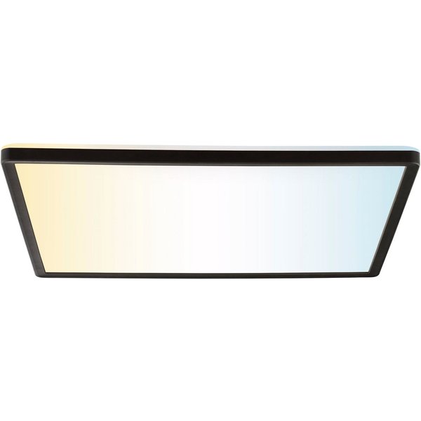 Hanseatic LED Panel DLP220A, CCT - über Fernbedienung, LED fest integriert, warmweiß - kaltweiß, Deckenlampe, Deckenleuchte, dimmbar, CCT über Wandschalter, Bac