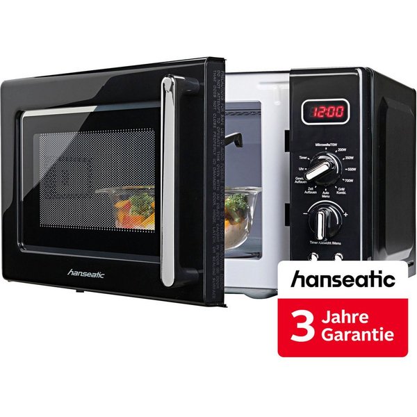 Hanseatic Mikrowelle AG720CE6-PM, Grill, Mikrowelle, 20 l, inkl. 3 Jahre Herstellergarantie