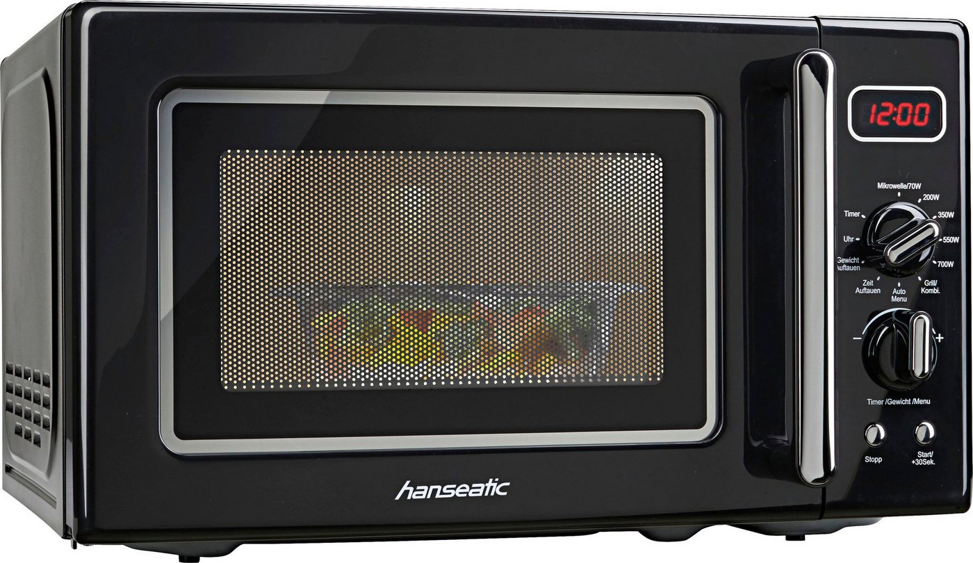 Hanseatic Mikrowelle AG720CE6-PM, Grill, Mikrowelle, 20 l, inkl. 3 Jahre Herstellergarantie – Bild 3 von 5