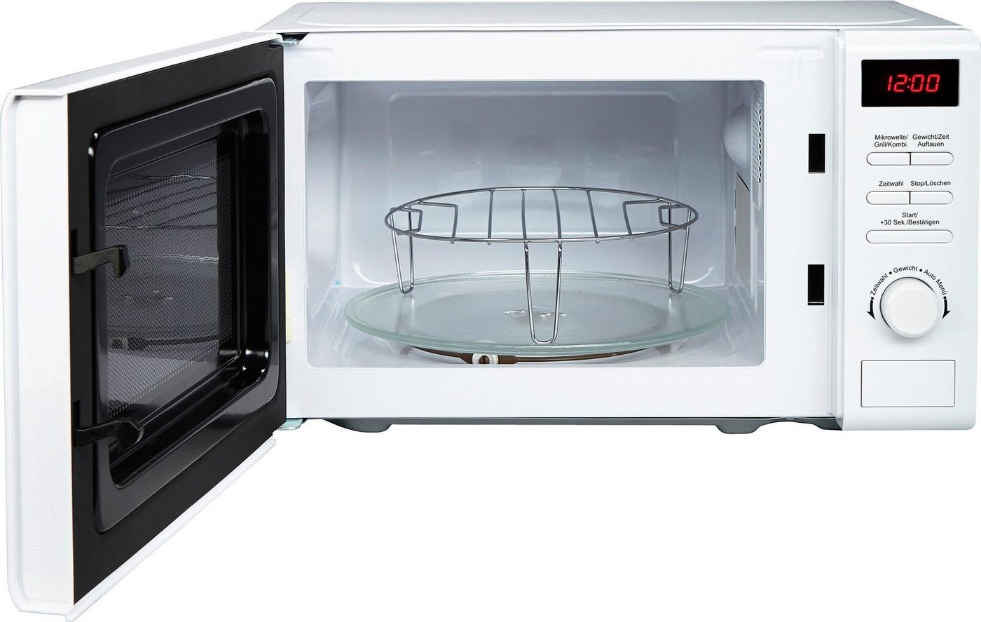 Hanseatic Mikrowelle AG720CGE-PM, 2 in 1, Grill, Mikrowelle, 20 l, inkl. 3 Jahre Herstellergarantie – Bild 4 von 5