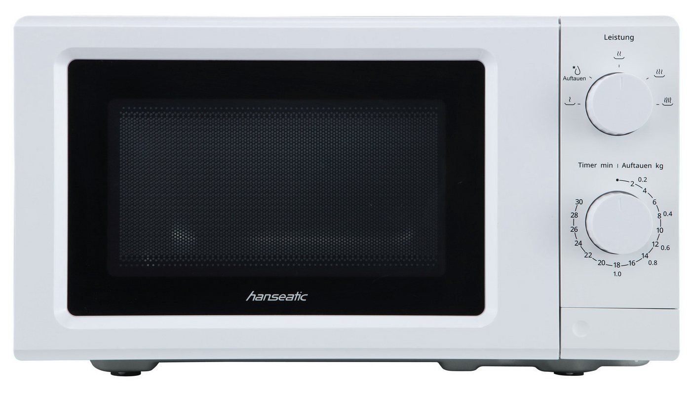 Hanseatic Mikrowelle HM19W1M, Mikrowelle, 19 l, inkl. 3 Jahre Herstellergarantie – Bild 3 von 5