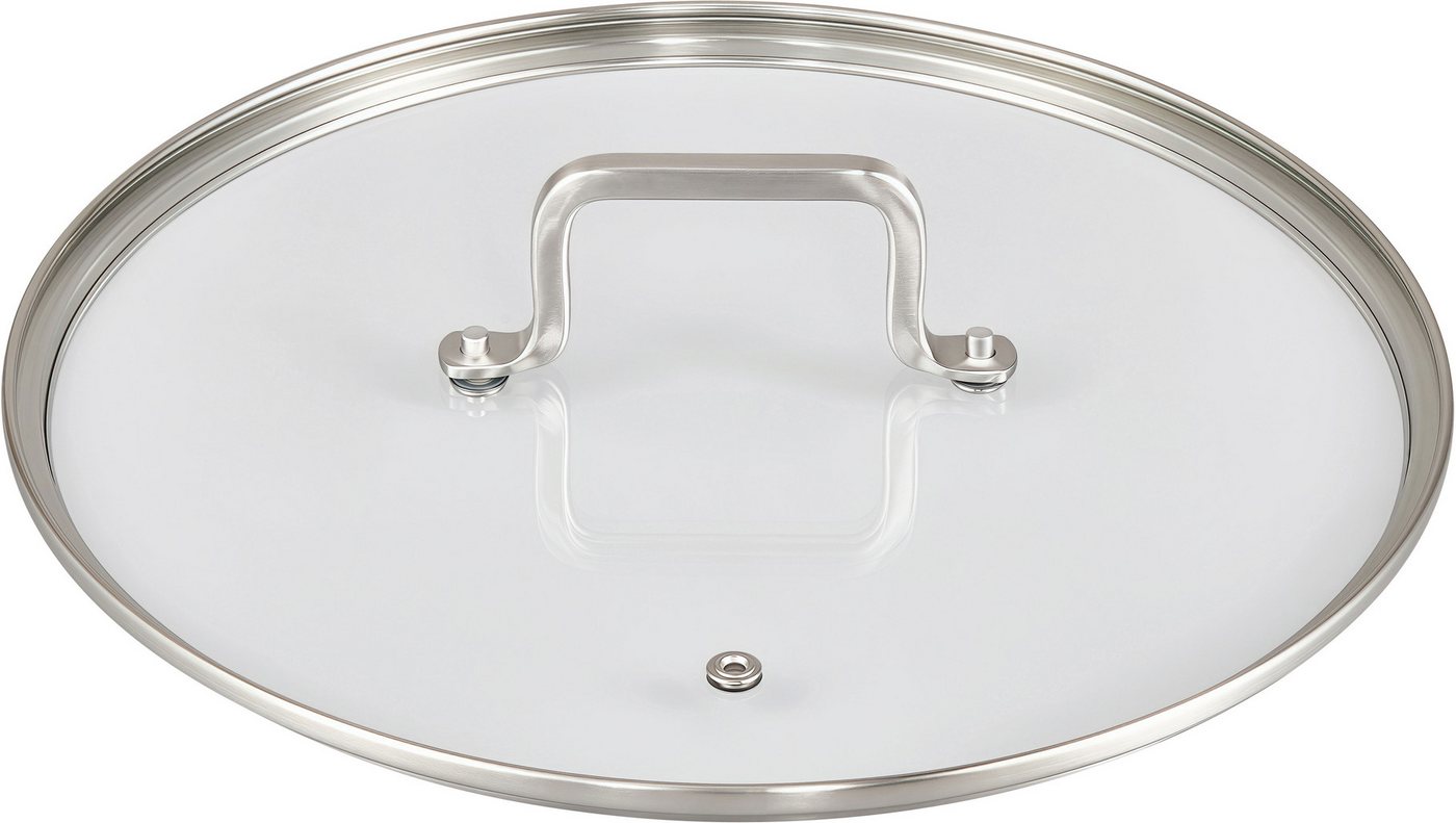 Hanseatic Pfannen-Set DAILY, mit Antihaftbeschichtung, Edelstahl 18/10 (Set, 3-tlg., 1x Pfanne 24 cm, 1x Servierpfanne 28 cm mit Deckel), für alle Herdarten, In – Bild 5 von 5