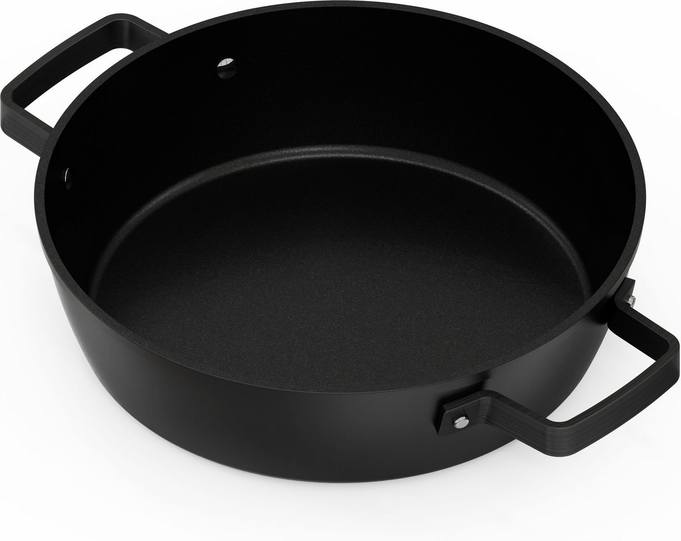 Hanseatic Servierpfanne ALU PRO, Aluminium (1-tlg., 1x Pfanne 28 cm mit Deckel), Profi Pfanne mit Antihaftbeschichtung, für alle Herdarten, Induktion – Bild 3 von 5