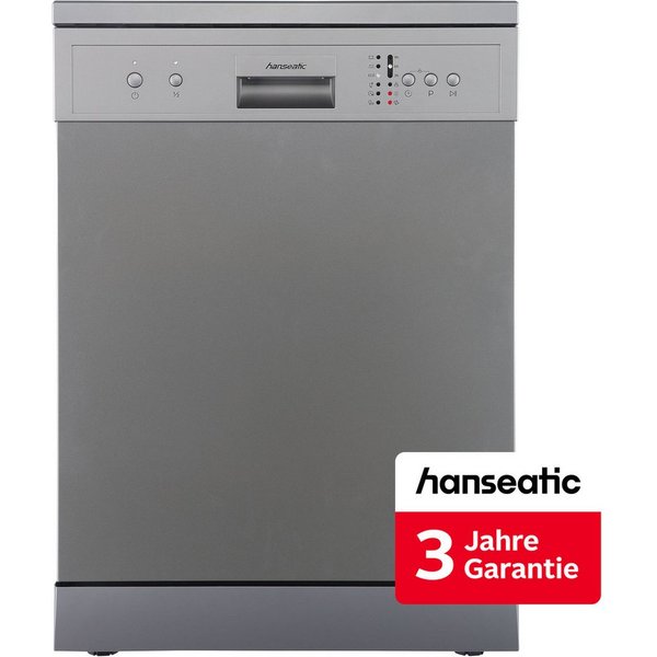 Hanseatic Standgeschirrspüler HG6085E127635S, 12 Maßgedecke, inkl. 3 Jahre Herstellergarantie
